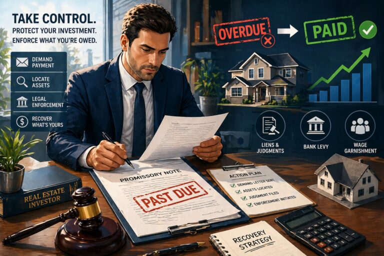 How to Enforce Payment Collection on Past-Due Real Estate Notes